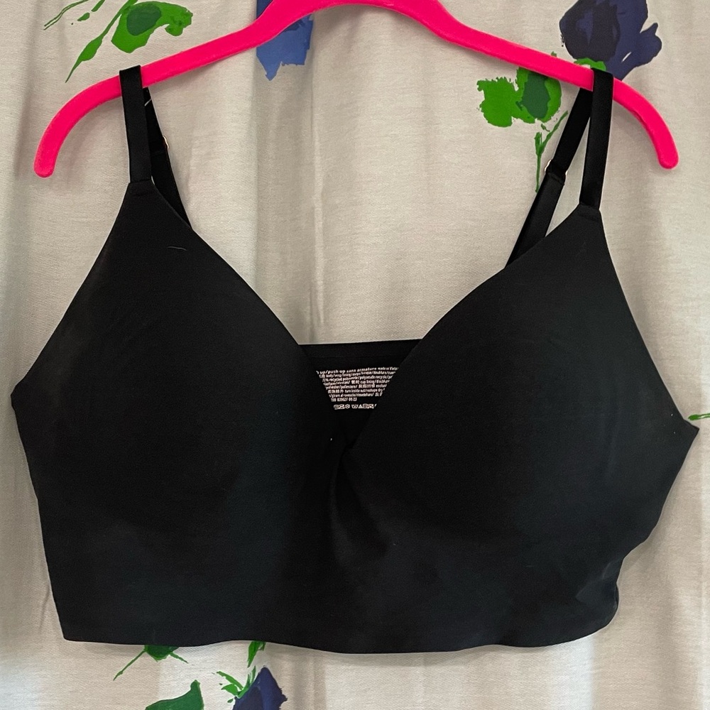 Pink Wireless Bra XXL